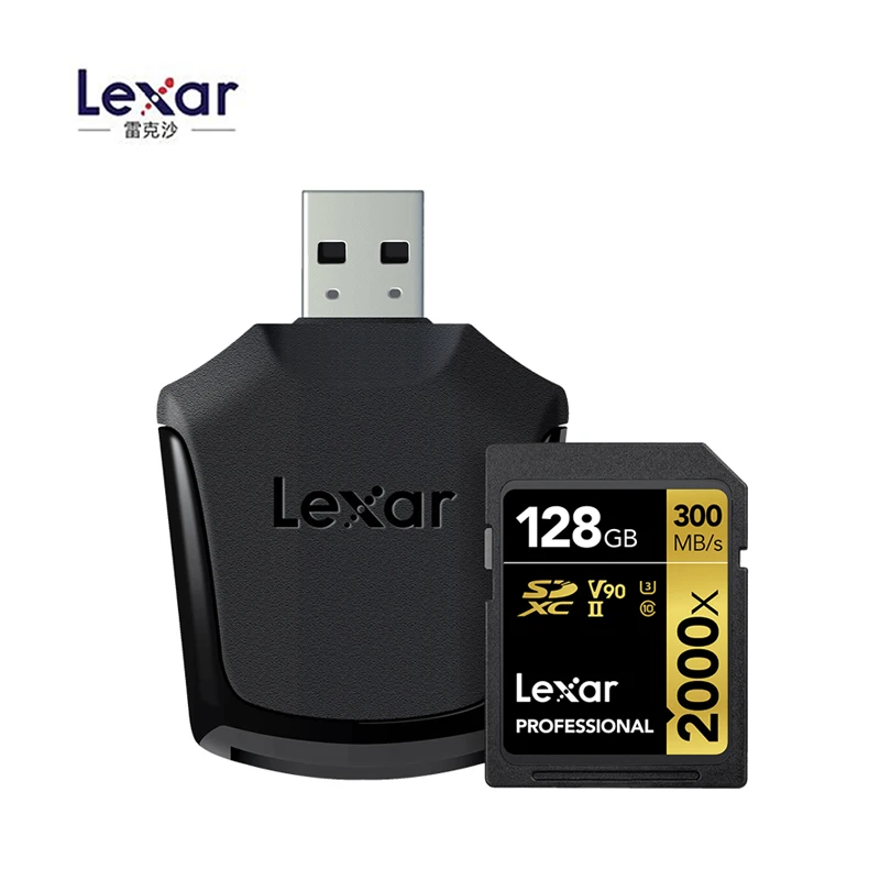 2019 горячий Lexar SD кардридер SDXC Высокоскоростной USB 3 0 UHSII для 1667X 2000X карт