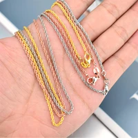used for diy jewelry making accessories lobster clasp snake copper chain metal bulk chain necklace bulk handmade jewelry making