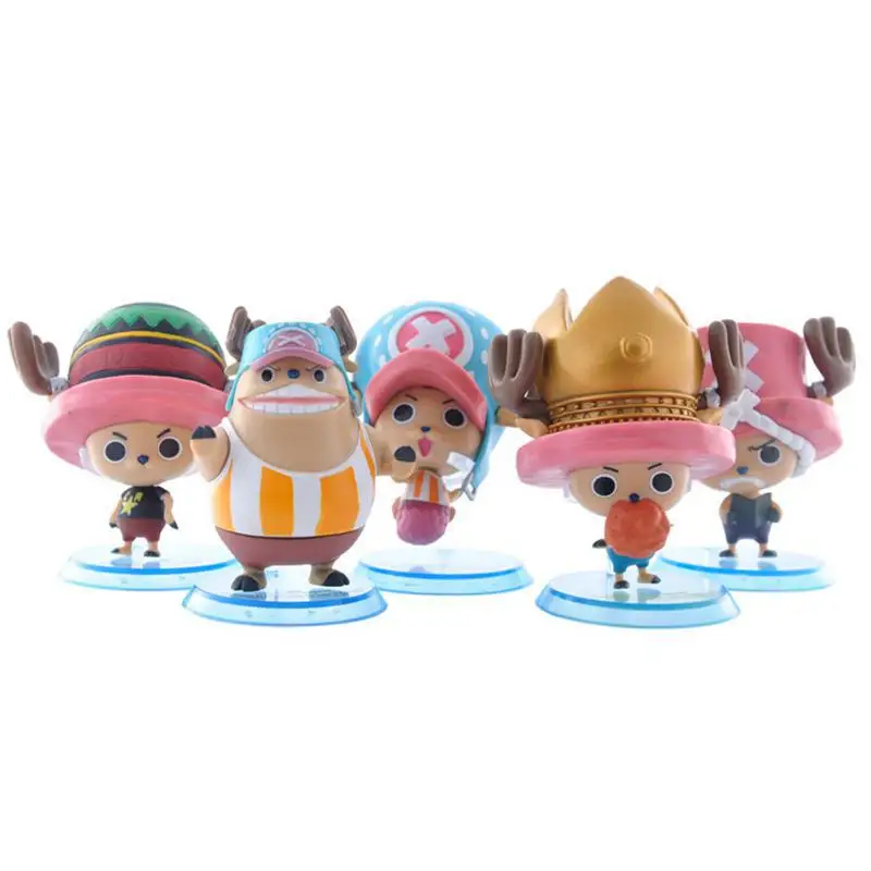 5 шт./компл. ПВХ экшн Фигурки игрушки Чоппер коллекционные модели фигурок