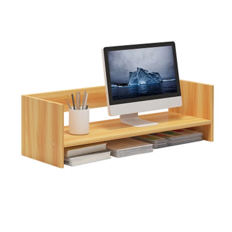 Простая Книжная полка для дома и офиса стола небольшой книжный шкаф простой