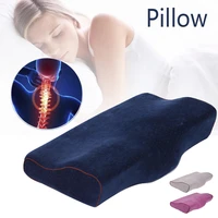 orthopedic memory pillow for neck pain neck protection slow rebound memory foam pillow health care cervical neck pillow cover