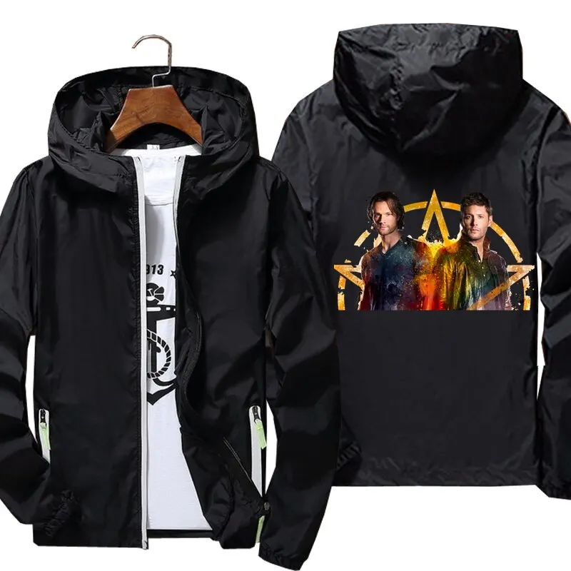 

Supernatural 2 genshin impact Windbreak jacket Reflective Skin Sun Spring Autumn brand jacket