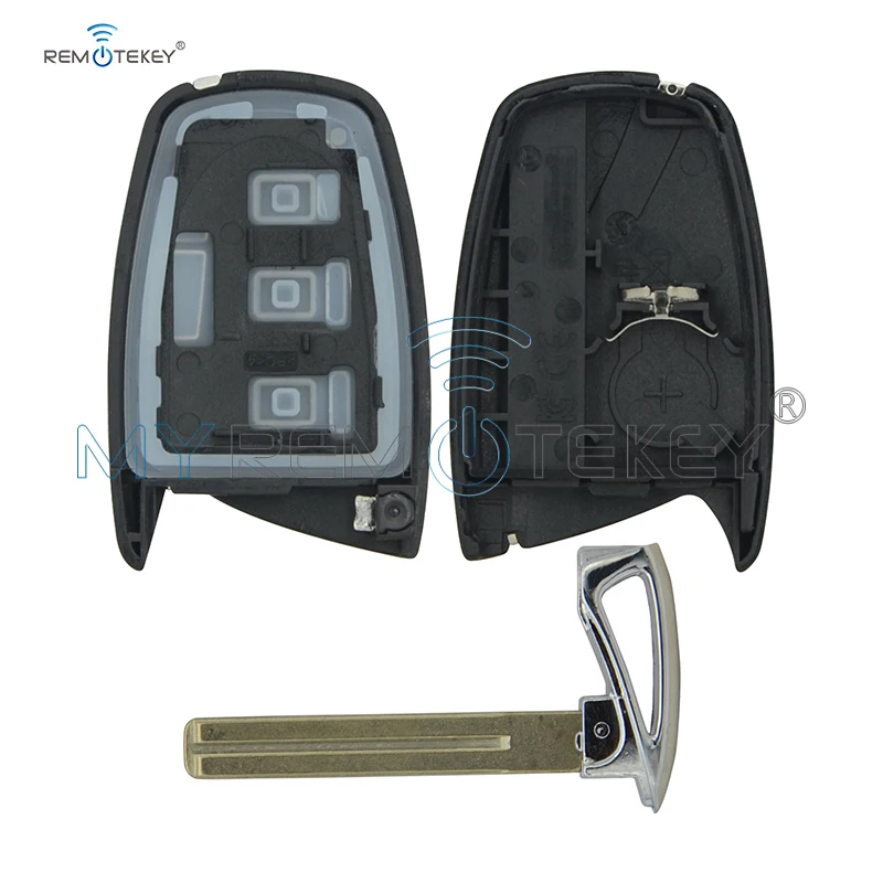 Remtekey Smart key shell чехол 3 кнопки для hyundai Santa Fe ix45 2013