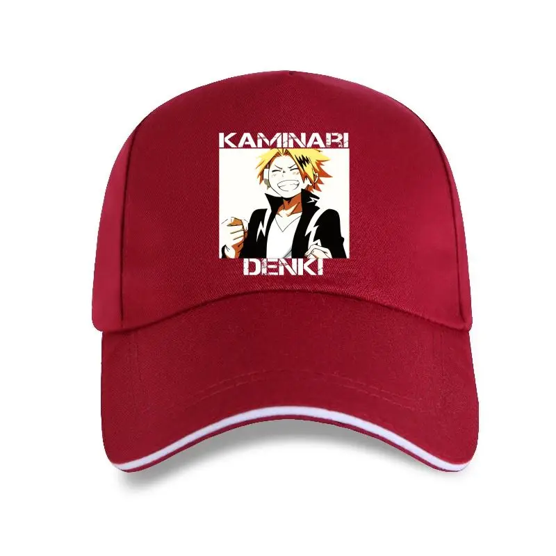 

Kaminari Denki Мужская модная бейсболка с круглым вырезом из хлопка