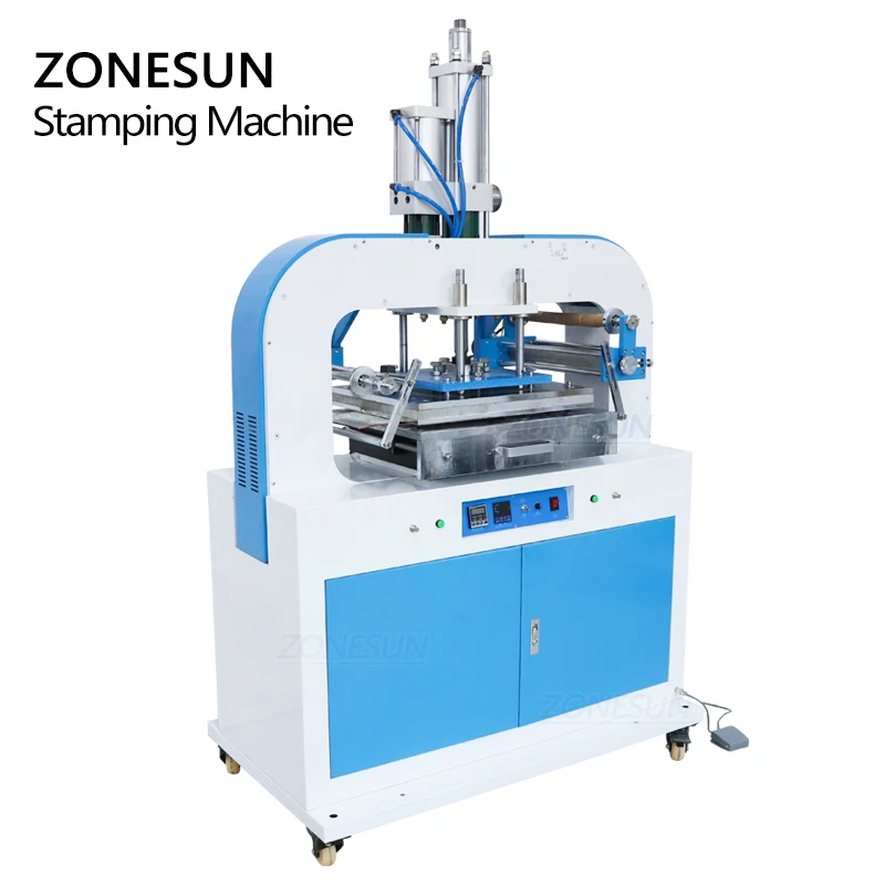 ZONESUN ZSP-890T пневматический штамповочный станок машина для сгибания кожаных