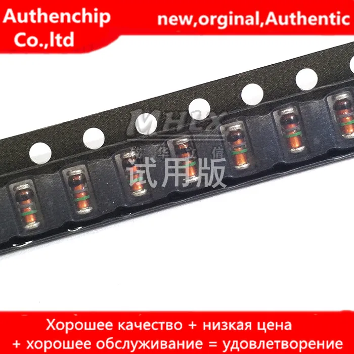 

30pcs 100% new and orginal RLZ3.9B regulator tube LL34 500mW 3.9V red seed black gray green ring