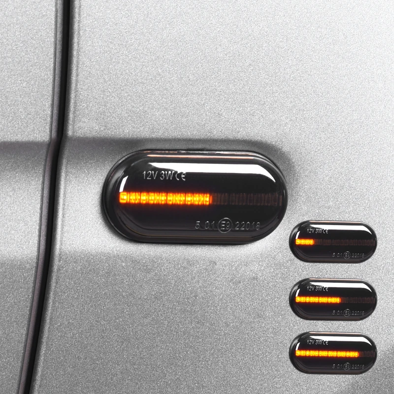 Для Opel MOVANO VIVARO Nissan INTERSTAR PRIMASTAR KUBISTAR Smart FORTWO светодиодный динамический боковой габаритный светильник указателя поворота для Renault