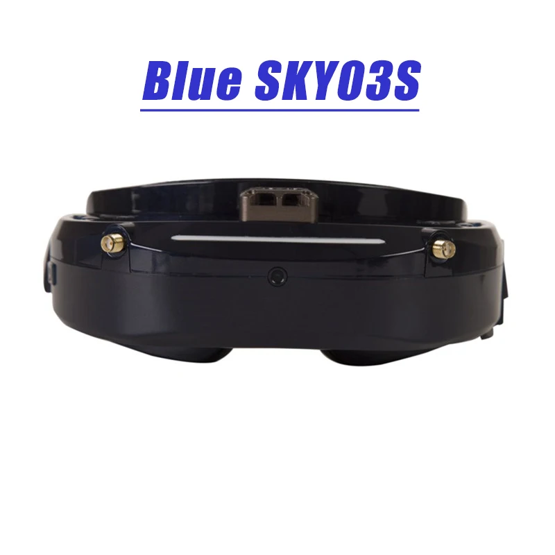 Blue SKY03S Skyzone SKY03O светодиодный/SKY03S 5,8 ГГц 48CH разнообразие FPV очки поддержка OSD DVR, HDMI и головной вентилятор светодиодный для радиоуправляемого дрона Accs - Цвет: Blue SKY03S