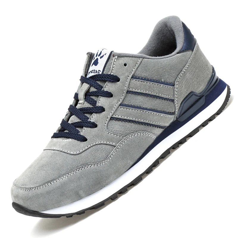 

High Quality Men Sneakers Leather Casual Shoes Autumn 2021 New Breathable Men Shoes Tenis Man Flat Shoe Zapatillas Hombre