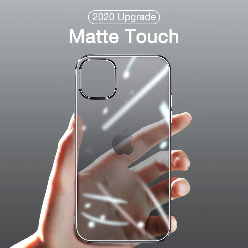 Оригинальный чехол Cafele для телефона iPhone 12 pro Mini матовые мягкие силиконовые чехлы