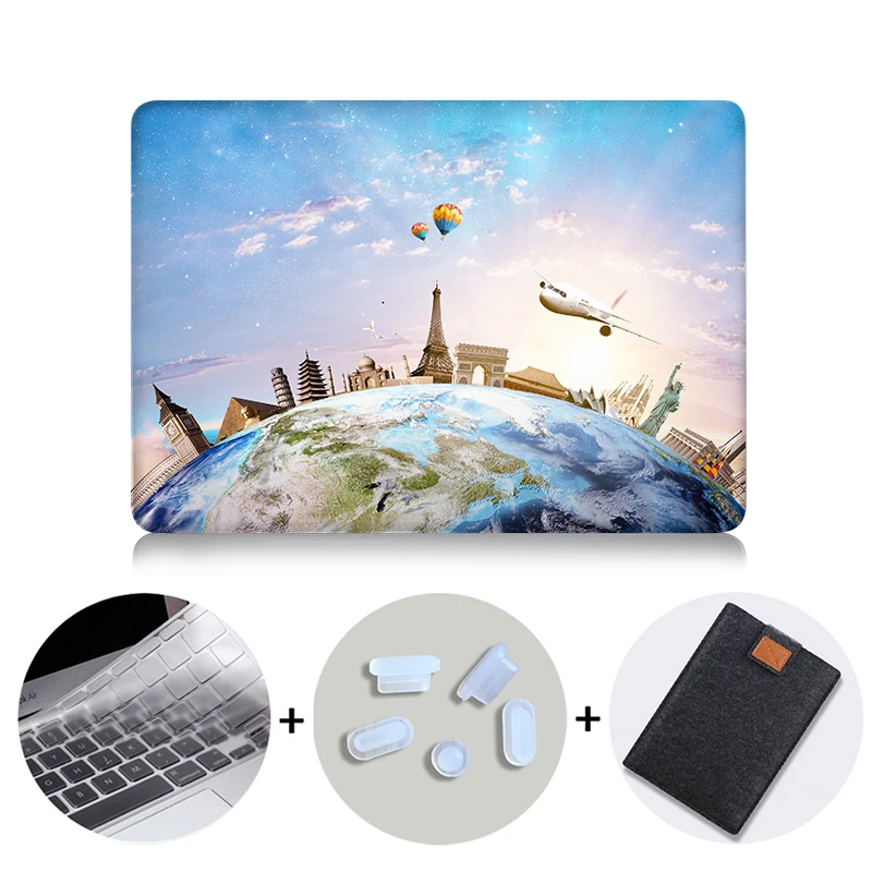 MB05 MTT чехол для Macbook Air 11 13 Pro 13 15 retina Funda Жесткий Чехол для mac book 13,3 15,4 12 дюймов с сенсорной панелью сумка для ноутбука - Цвет: MB05