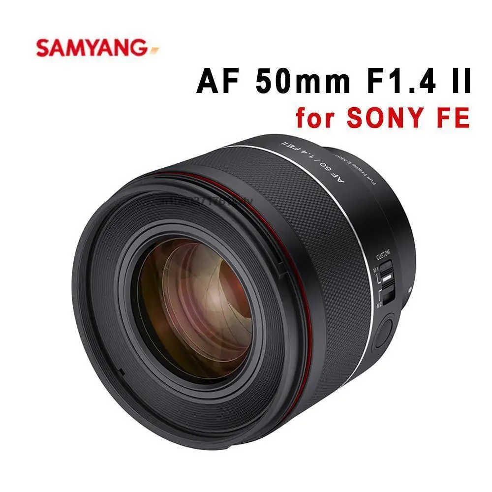 Объектив Samyang AF 50 мм F1.4 II FE линейный STM Автофокус Полнокадровый объектив с большой