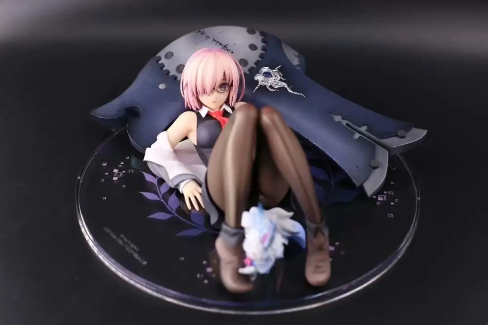 no retail box 22 см Alter FateGrand заказ Mash Kyrielight сексуальная фигурка героя из японского аниме ПВХ Фигурки для взрослых игрушки Аниме Фигурки игрушки - Цвет: no retail box