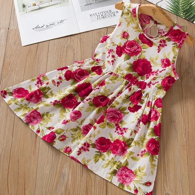 Summer Girl Dress Kids Children Girls Long Sleeve Plaid Soft Cotton Princess Dresses Baby Clothes | Детская одежда и обувь