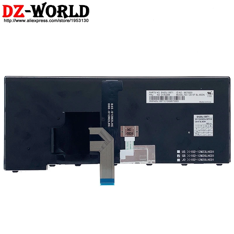 new original nordic backlit keyboard for lenovo thinkpad t440 t440s t431s t440p t450 t450s t460 laptop 01av284 01av297 01ax354 free global shipping