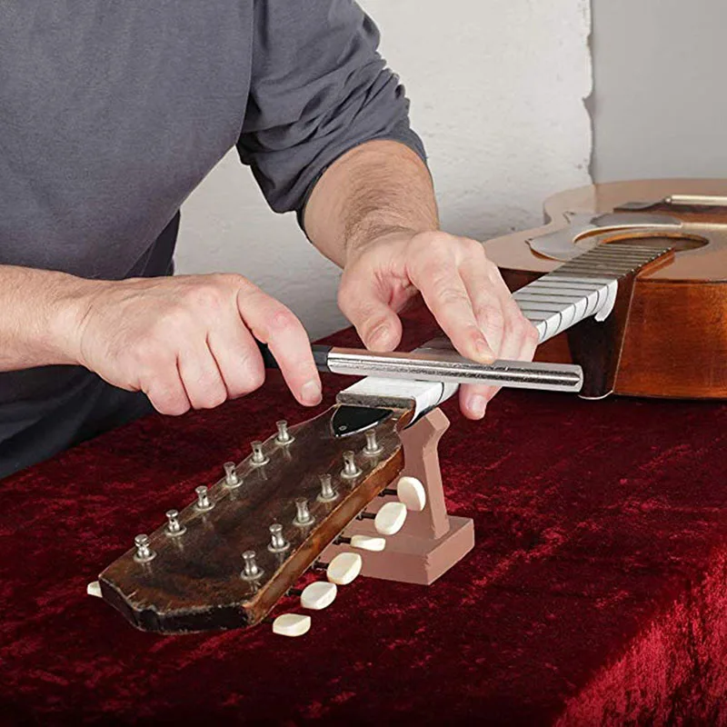 

Silver Guitar Wire Repair Tools Fret Polish File Supplies Care Adjustment File Guitar Repairing Parts