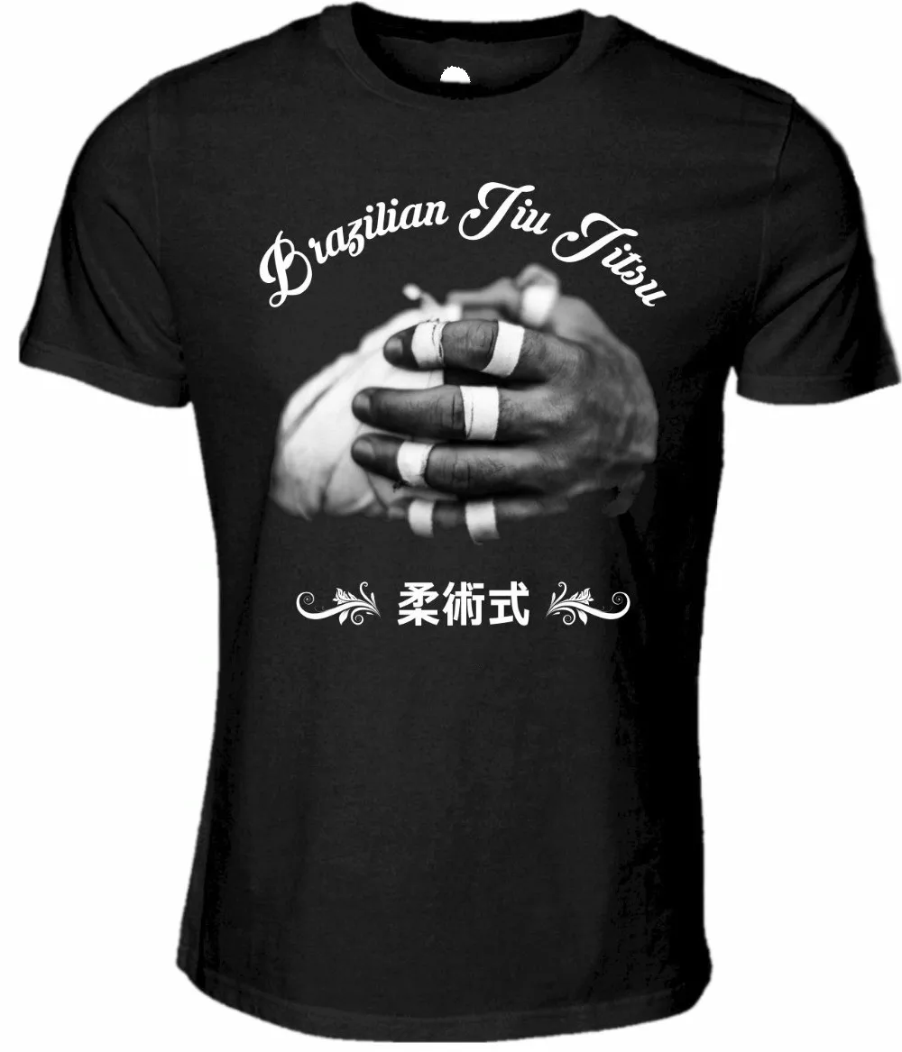 

Fashion BJJ Hands Brazilian Jiu Jitsu Martial Artser T-Shirt. Summer Cotton Short Sleeve O-Neck Mens T Shirt New S-3XL