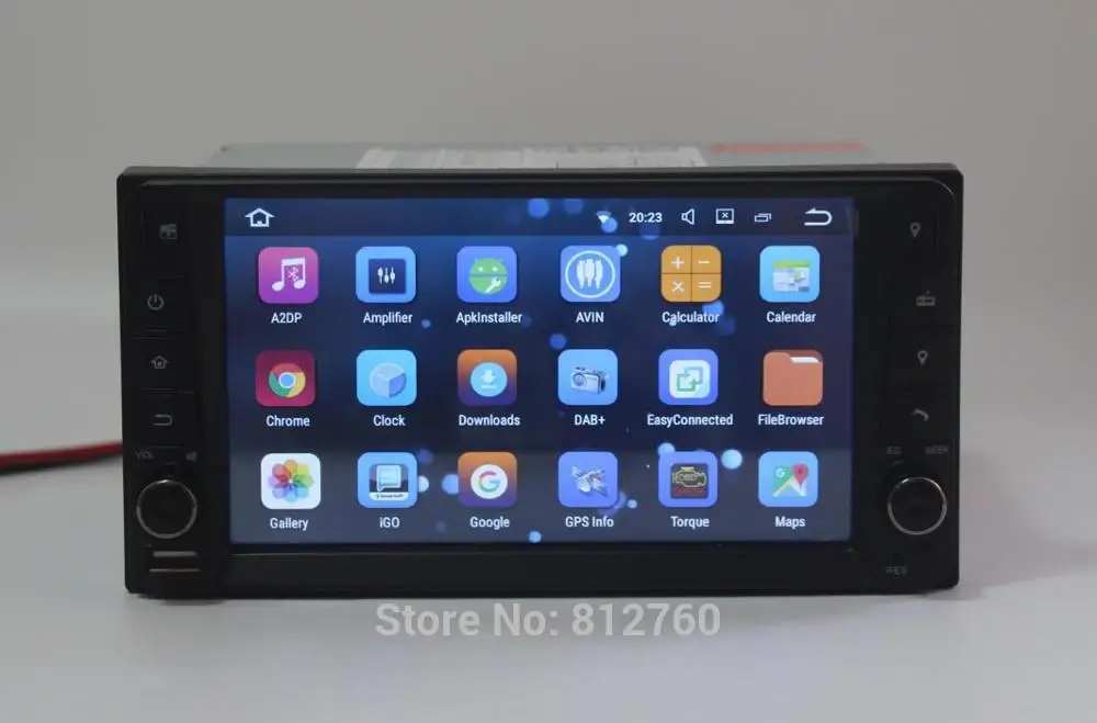 7 &quotчетырехъядерный 2G RAM Android 1 автомобильный DVD (нет) плеер для старой Toyota Corolla Camry