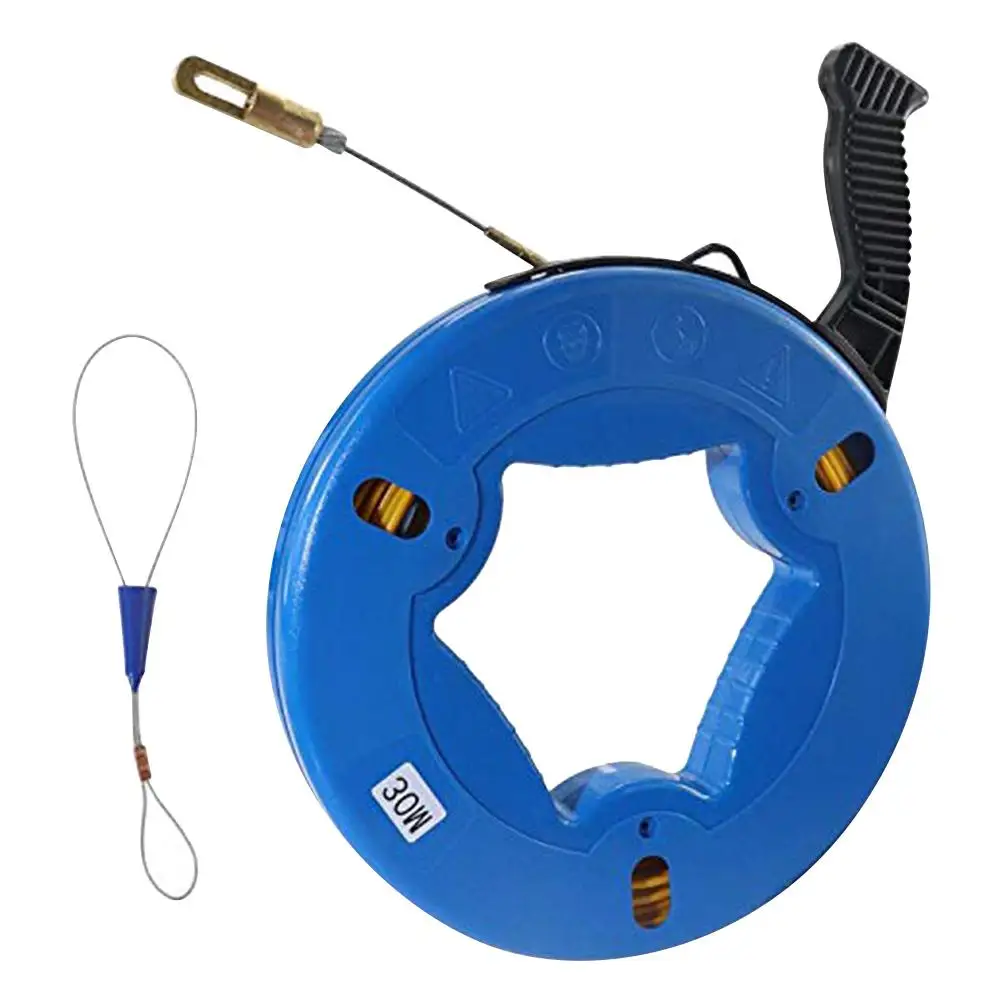 Волоконный кабель из стекловолокна 30 м настенная рыболовная лента катушка