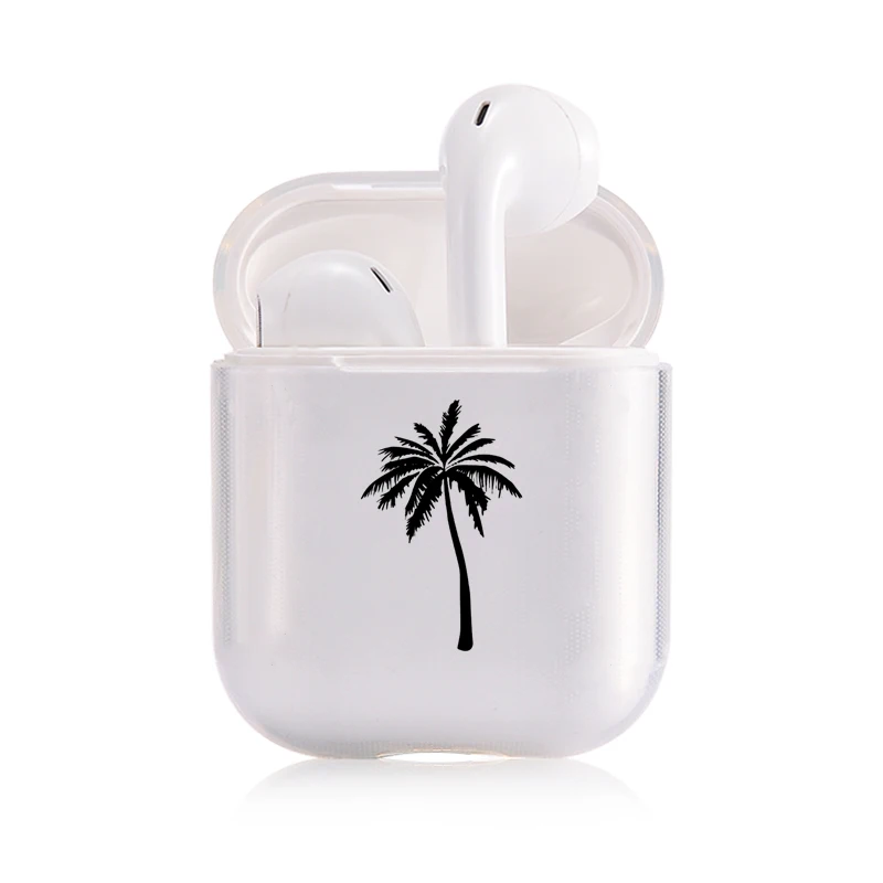 Мягкий мультяшный Чехол Air Pods для Apple airpods, роскошный простой прозрачный чехол Airpods в Bluetooth, аксессуары для наушников
