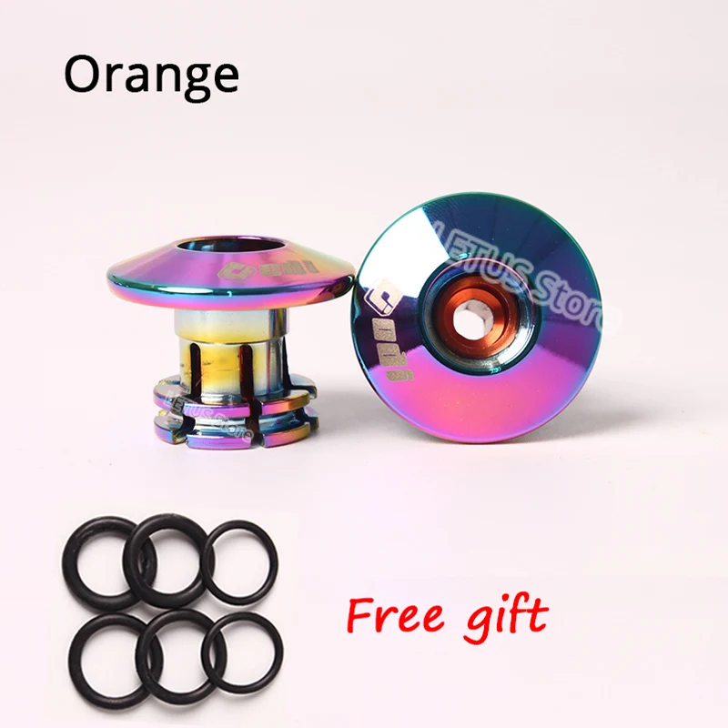 1pair Orange ODI 2 шт крышки для руля MTB противоскользящие прочные Заглушки для велосипедной рукоятки MTB велосипедные легкие Заглушки для BMX DH FR балансировочный автомобиль - Цвет: 1pair Orange