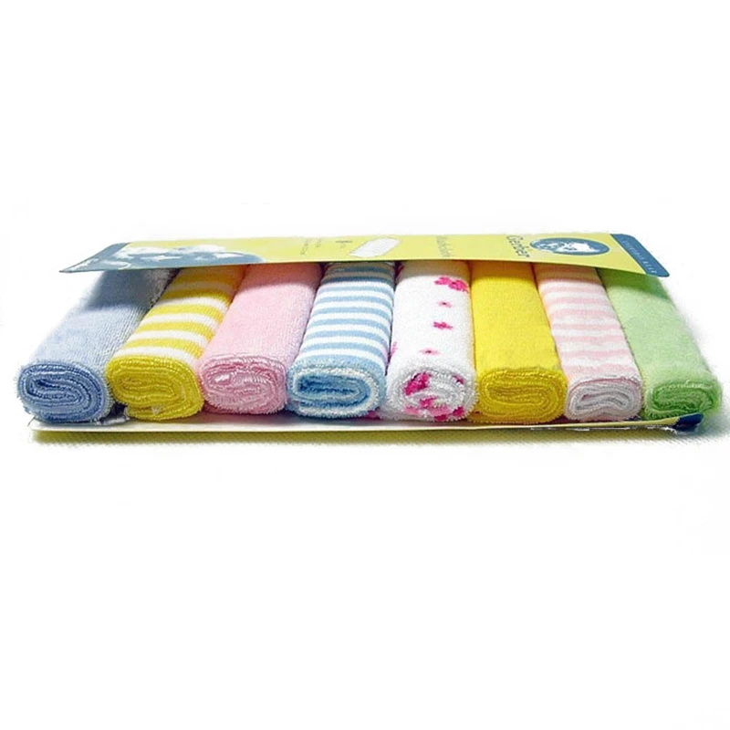 8 шт. для детей младенцев новорожденных Полотенца мочалки салфетки бани халаты