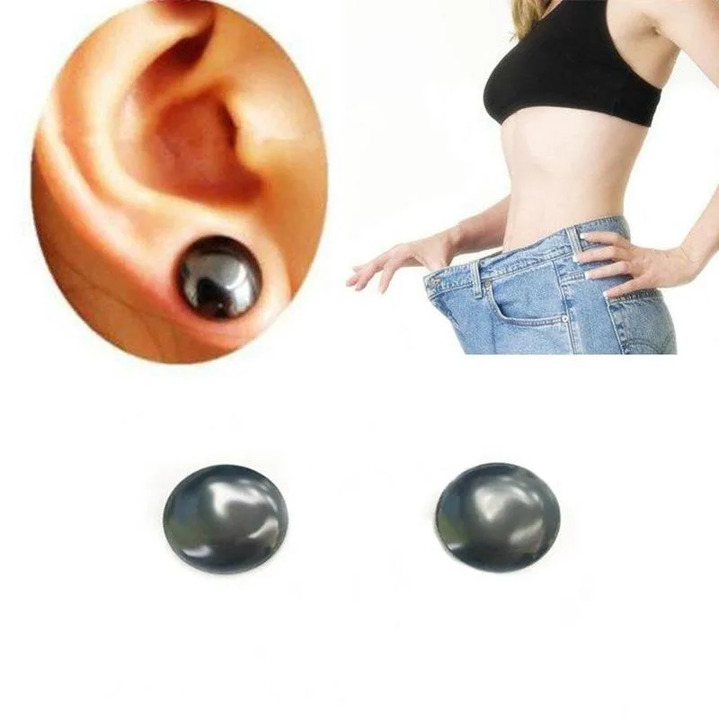 Магнитные серьги для похудения 2 шт. ухода за здоровьем стимулирующие точечные