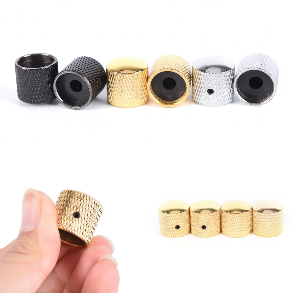 2021 Новый 4 шт. металлическая электрическая бас-гитара Звук Тон Управление ручки