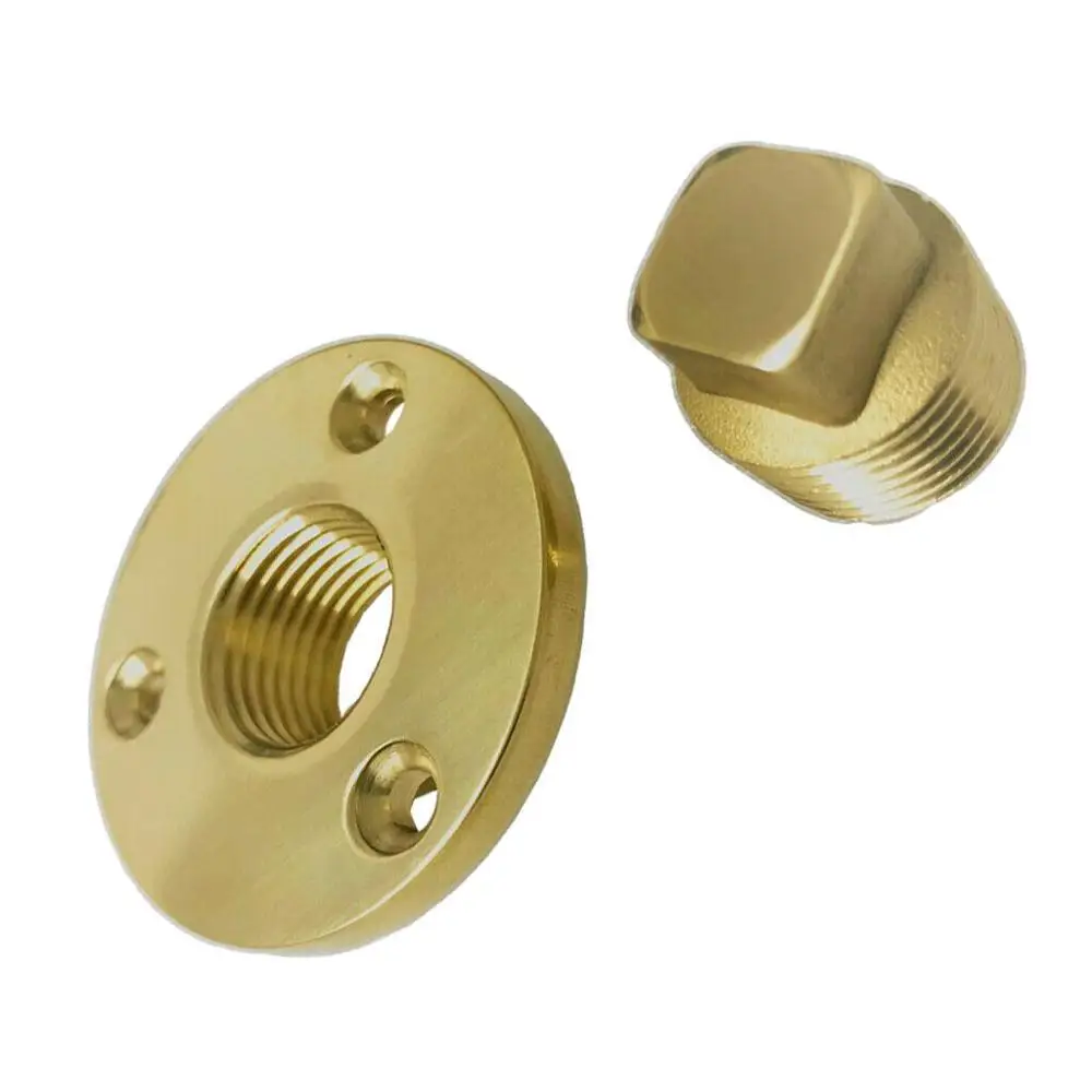 Латунный дренажный штекер с уплотнительным кольцом для лодки/морской