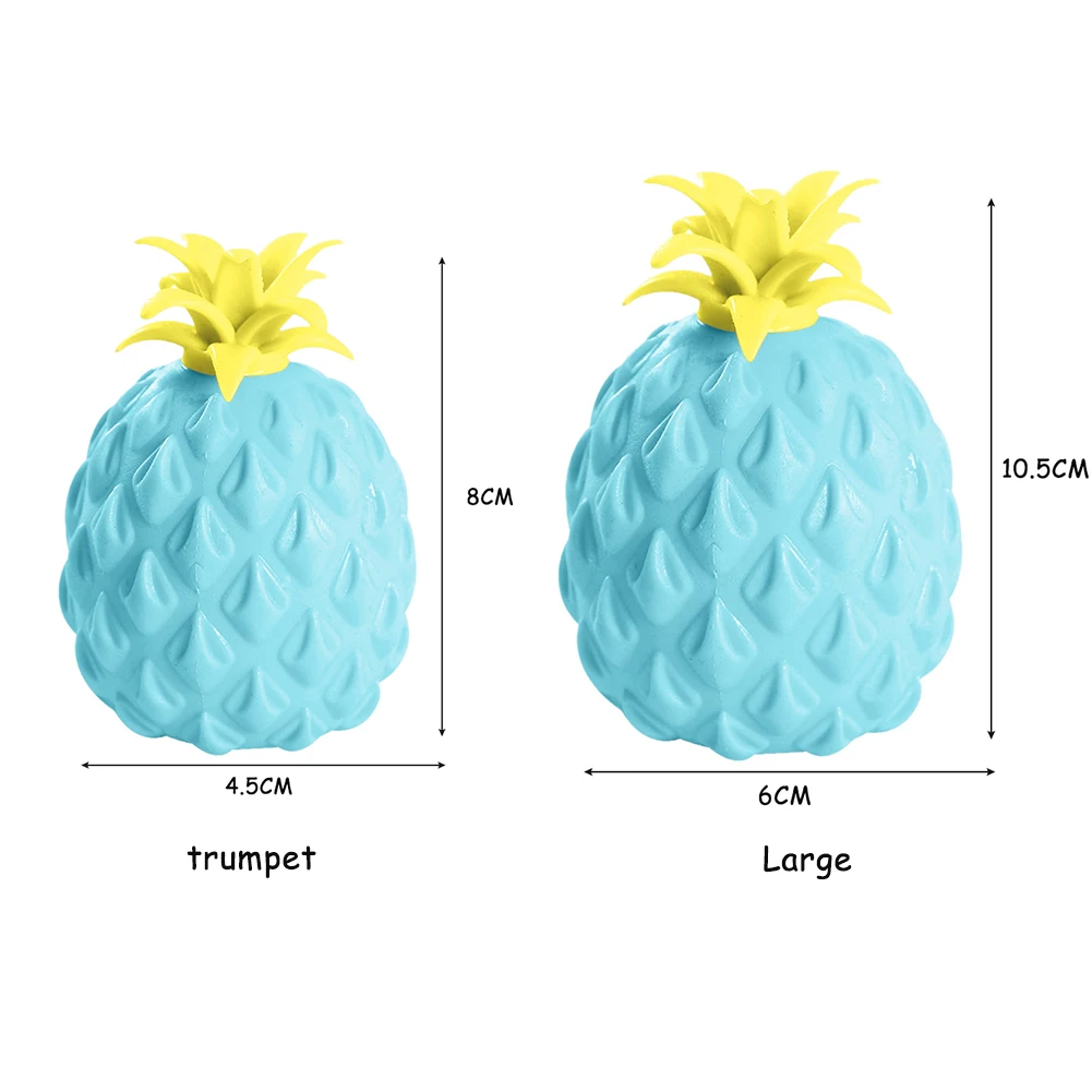 

Squeeze Toys Novel Simulation Pineapple Decompression Office Pressure Release Toy Slow Rising Fidget Toy Flour Pineapple