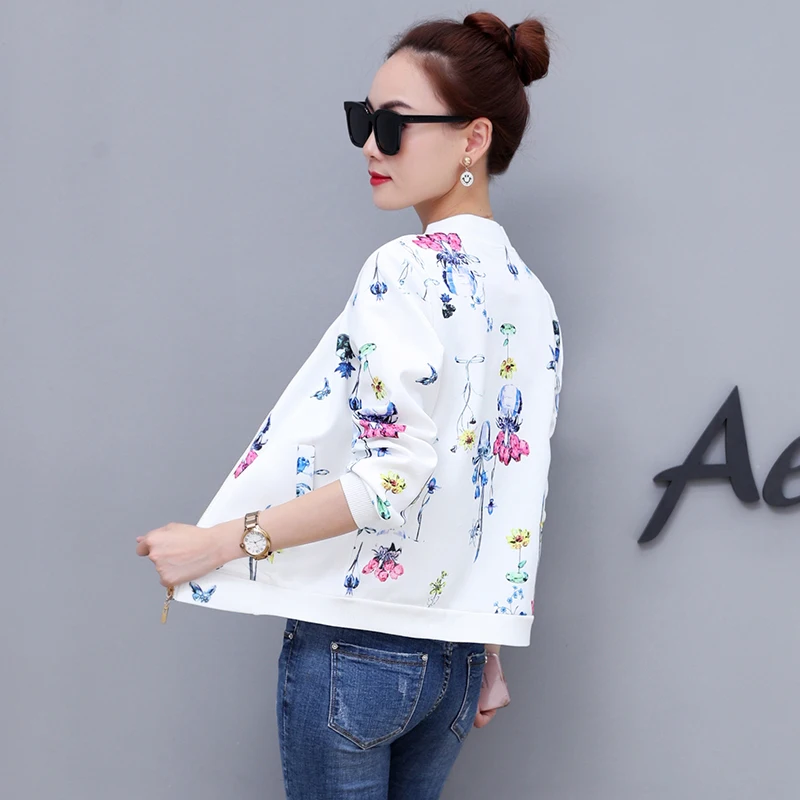 Модная женская весенняя куртка, пальто с длинным рукавом, Базовая куртка-бомбер, тонкая женская синяя куртка, Женская куртка, пальто, одежда