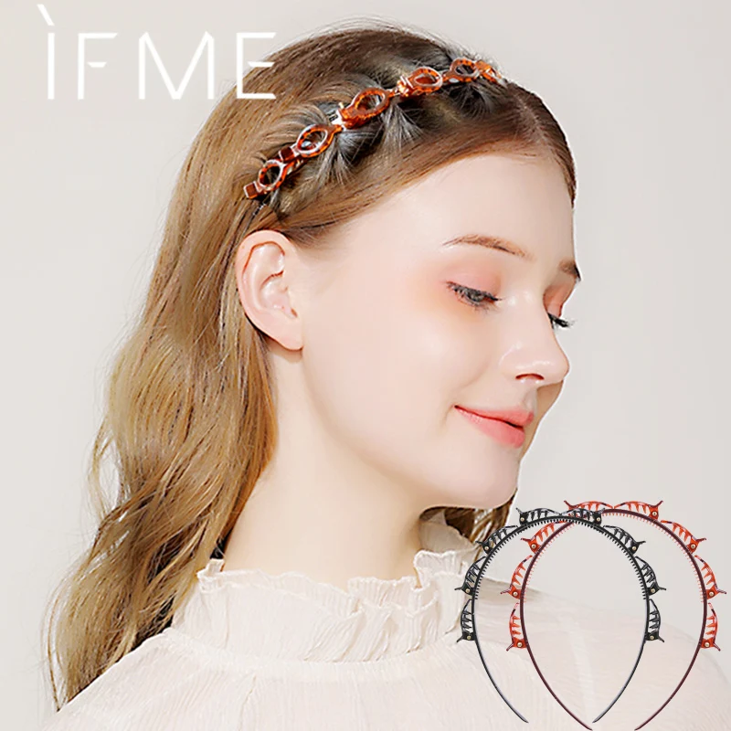 

Простой инструмент для плетения волос в стиле унисекс, 2 цвета, заколка для волос, женская и мужская заколка для волос, многоэтажная плетеная...