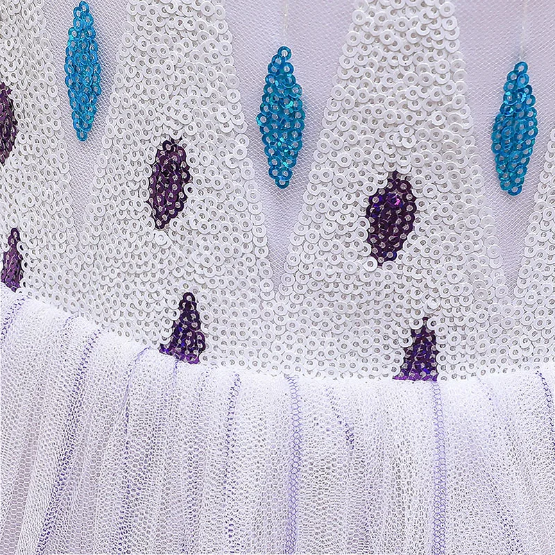 

2021 Kids Frozen 2 Children Dress Skirt Girls Halloween Puffy Princess Performance Dress Kids Dresses for Girls GD16