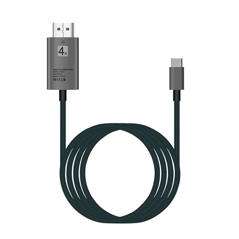 4K USB 3 1 USB-C type C к HDMI кабель HDTV адаптер для lenovo ThinkPad X1 MacBook Pro samsung S8 S9 |