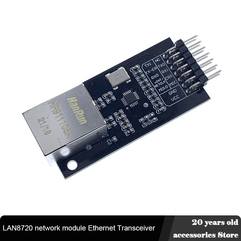 

Smart Electronics LAN8720 Module Network Module Ethernet Transceiver RMII interface Development Board PHY for arduino DIY
