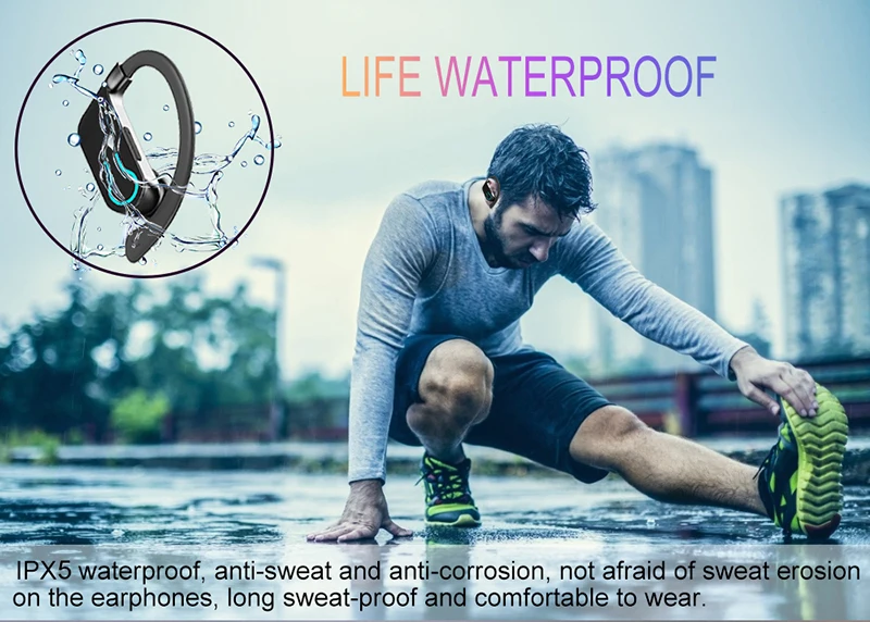 TWS 5,0 Bluetooth наушники 3D стерео беспроводные наушники для спорта powerBeats pro headphon Водонепроницаемая гарнитура с зарядным устройством