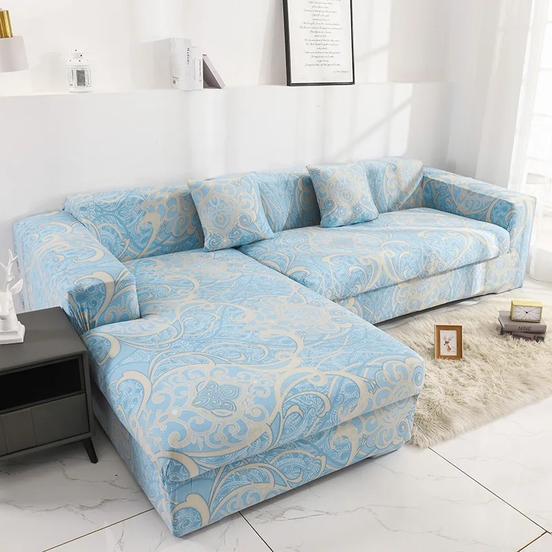 

African Anti Slip Beige Sofa Cover Stretch Mat Solid Colors Armchair Sofa Magic Shaped Furniture Meubels Home Textile BY50SF