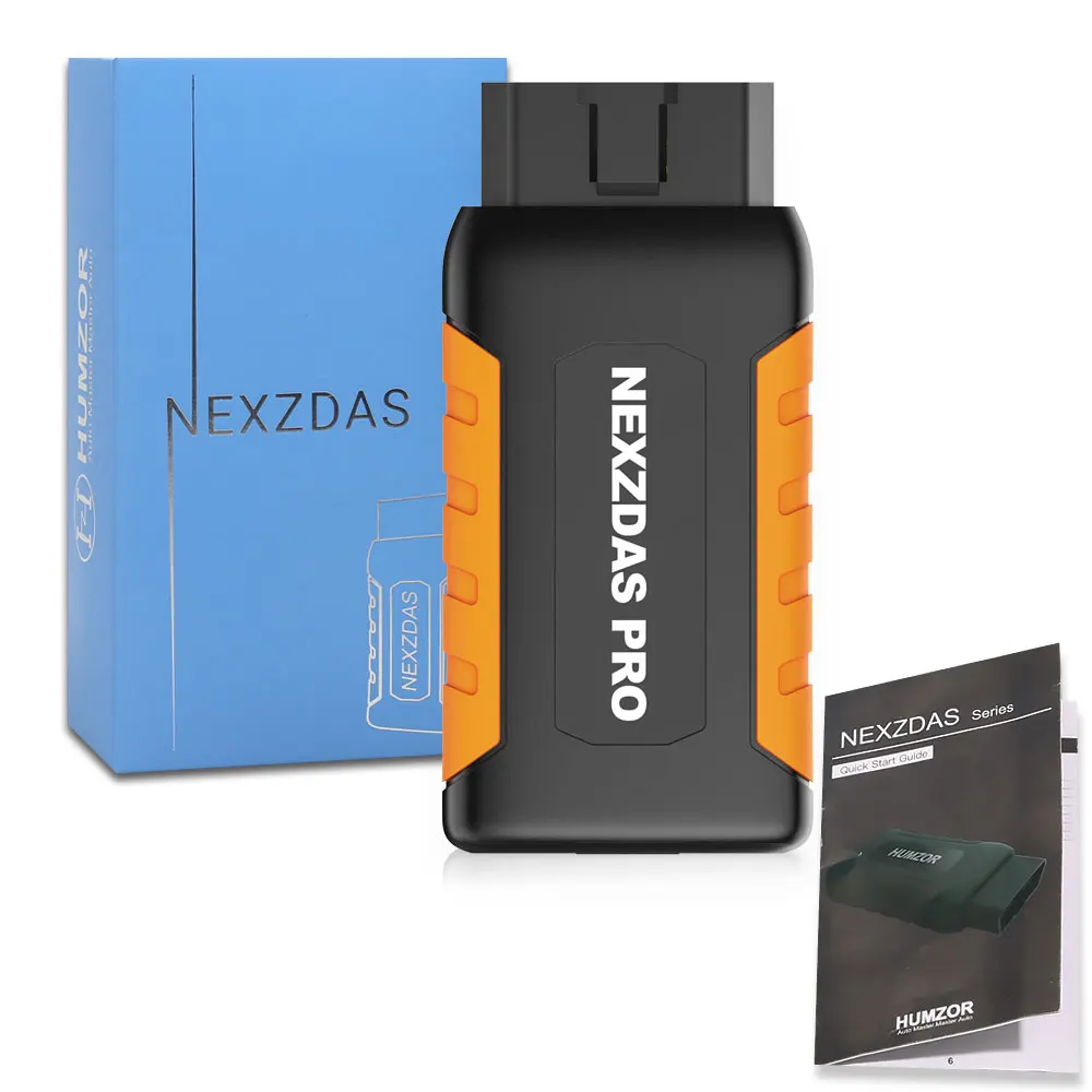 Автомобильный диагностический сканер humзор NexzDAS Pro с полной поддержкой Bluetooth OBD2