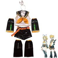 cosplay rin len pu uniforms outfits cosplay costume wig