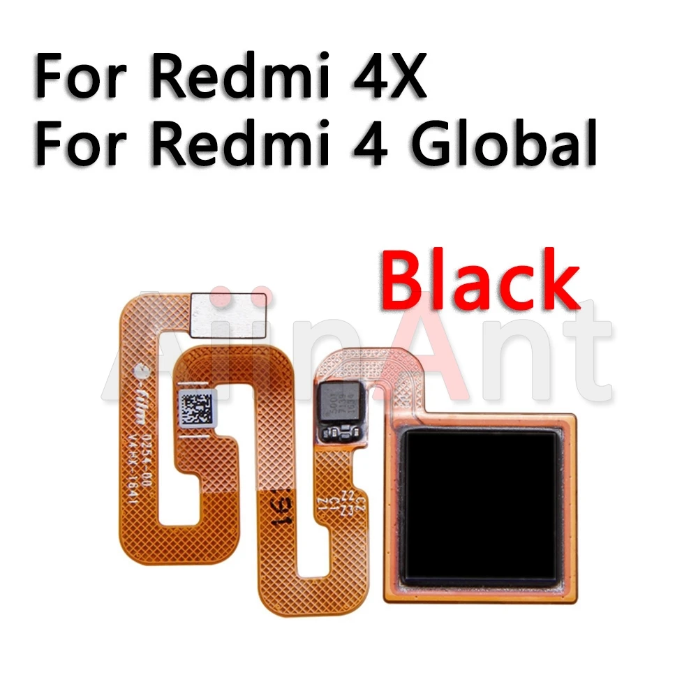 Оригинальный сканер Home Button Back Touch ID Flex для Xiaomi Redmi Note 4 4x Pro Prime Plus Global отпечатков