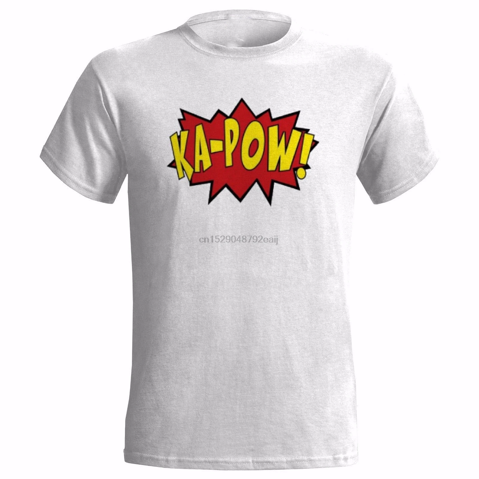 Мужская футболка в стиле поп арт Kapow Подарочный подарок с героями комиксов Ka Pow