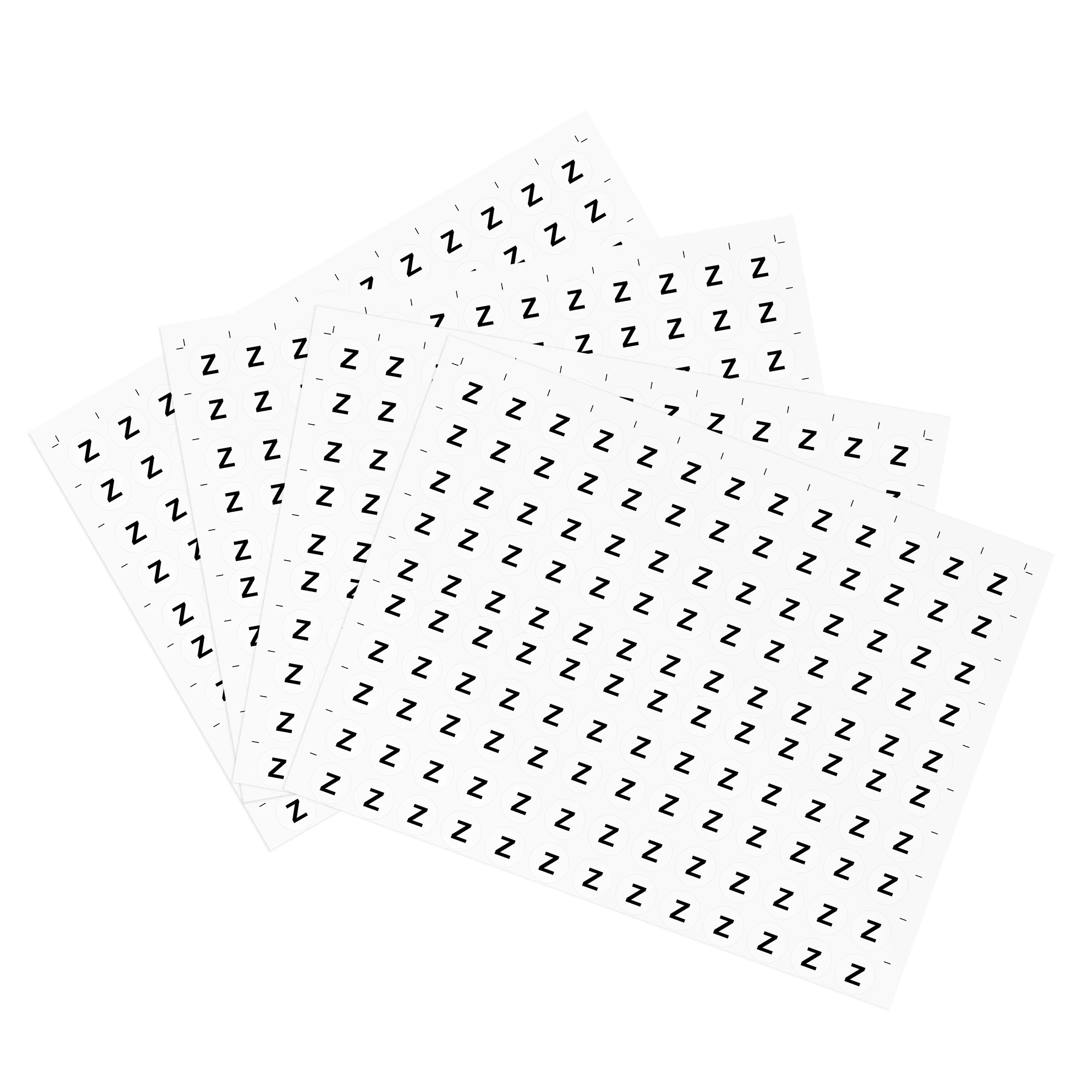 

Наклейки Uxcell с круглыми буквами, диаметр 20 мм, самоцвет, водостойкие 500 шт., черный/белый фон