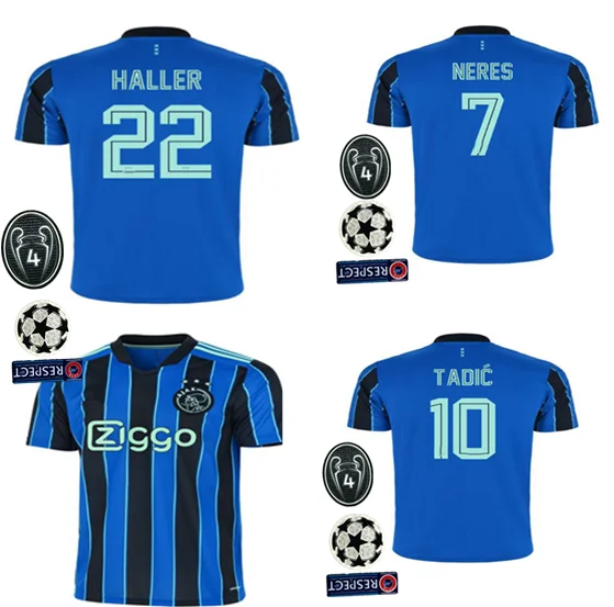 

new adult 2021 2022 men ajax away TADIC 7 NERES TAGLIAFICO KLAASSEN ALVAREZ IDRISSI KLAIBER HUNTELAAR ALVAREZ 2022 man ANTONY