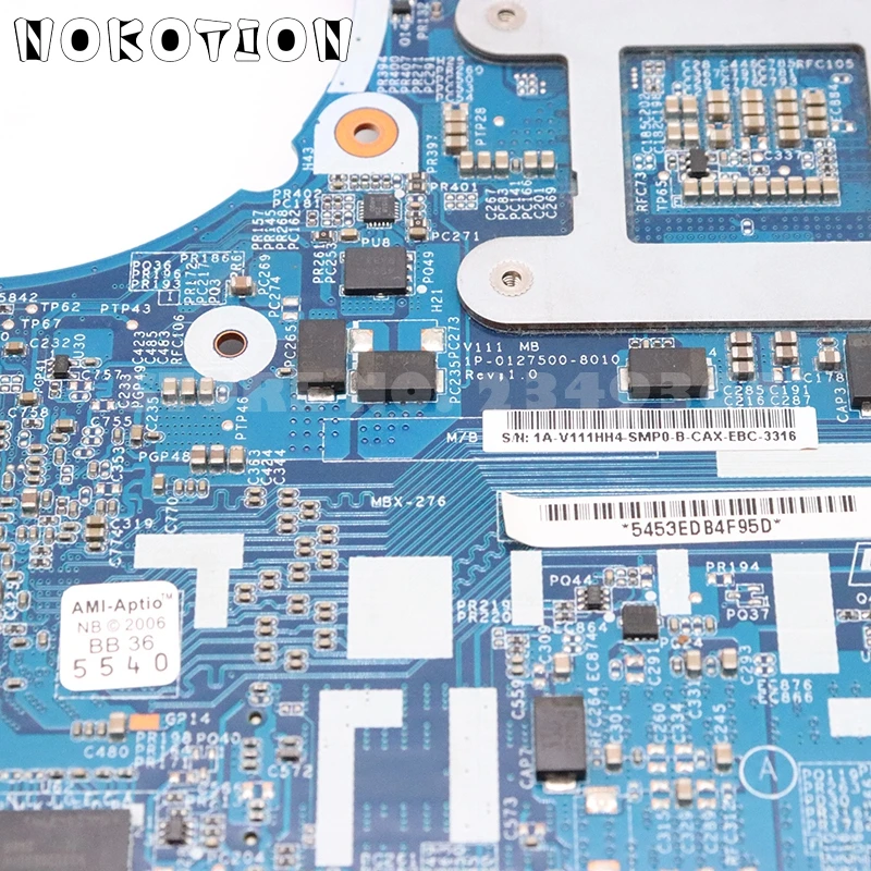NOKOTION A1898130A 1P-0127500-8010 MBX-276 для SONY Vaio SVE14 SVE14A E14135YCW Материнская плата ноутбука HM76 DDR3 HD 7600 м GPU