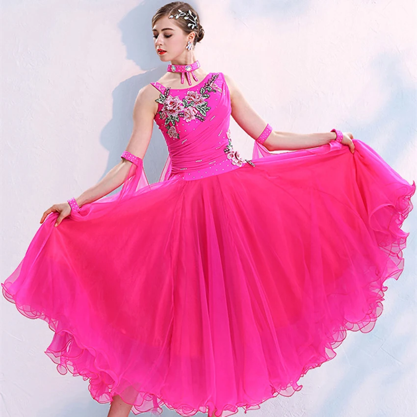 Платье для бальных танцев стандартные танцевальные платья костюм соревнований