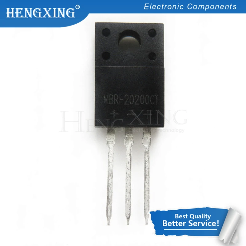 

10pcs/lot MBRF2060CT MBRF2060 MBR2060 MBRF20200CT MBRF20200 20200CT TO-220F In Stock