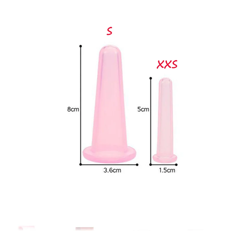 2 шт. банки для вакуумного массажа вакуумные антицеллюлитный массаж лица