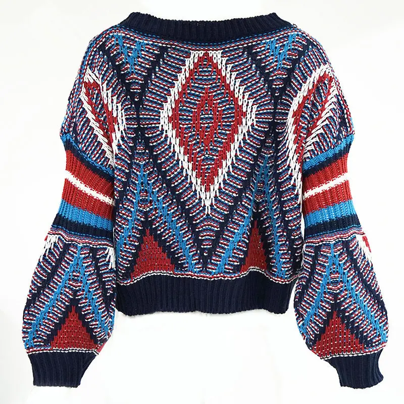 2020 New Women Spring Autumn Sweater Long Sleeve Loose Vintage Tops Casual Ladies O-neck Coat Korean Style Knitt Pullovers AC222 |