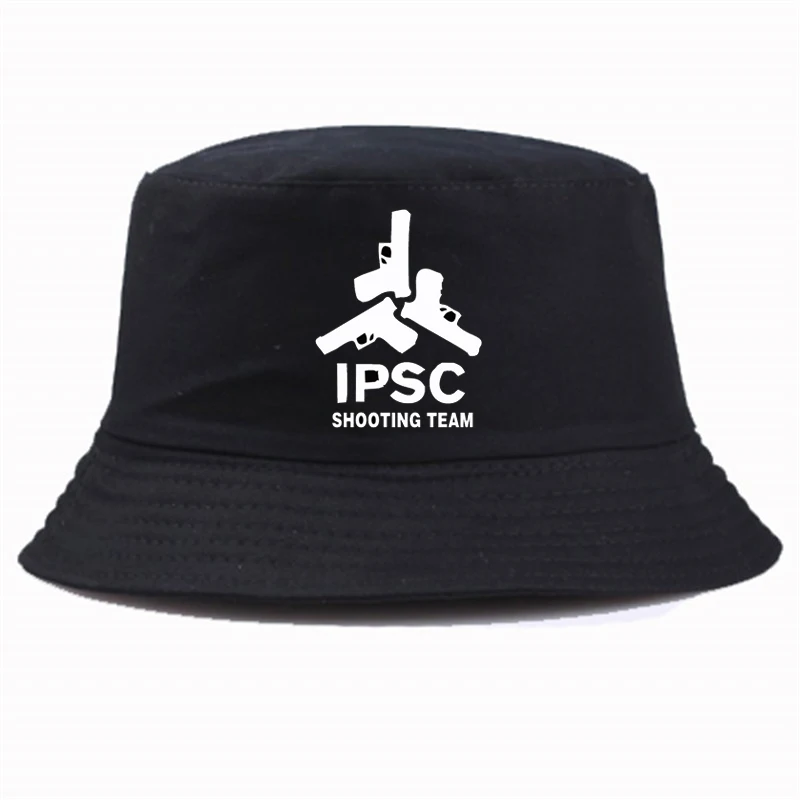 

Fashion Summer style hats IPSC SHOOTING TEAM Cool Bucket Hat Summer Casual Brand Unisex fisherman hat