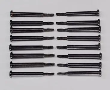 1set long screw HL 1/16 3818-1 Tiger Tank части паста крыло круглая крышка кабель фары кольцо пушки ствол - Цвет: 1set long screw